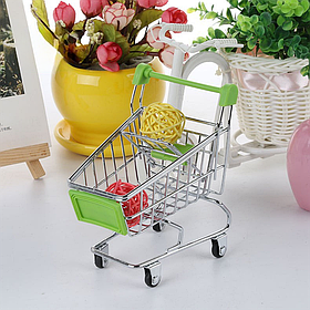 Настільний органайзер для канцелярії "Візок із супермаркету" (Декоративна міні підставка)