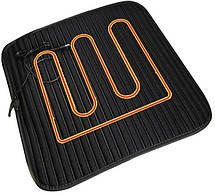 Накидка електрокилимок на стілець із підігрівом від повербанка USB 45*45 см, фото 3