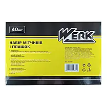 Набір мітчиків та плашок 40 од. Werk 2839973, фото 5