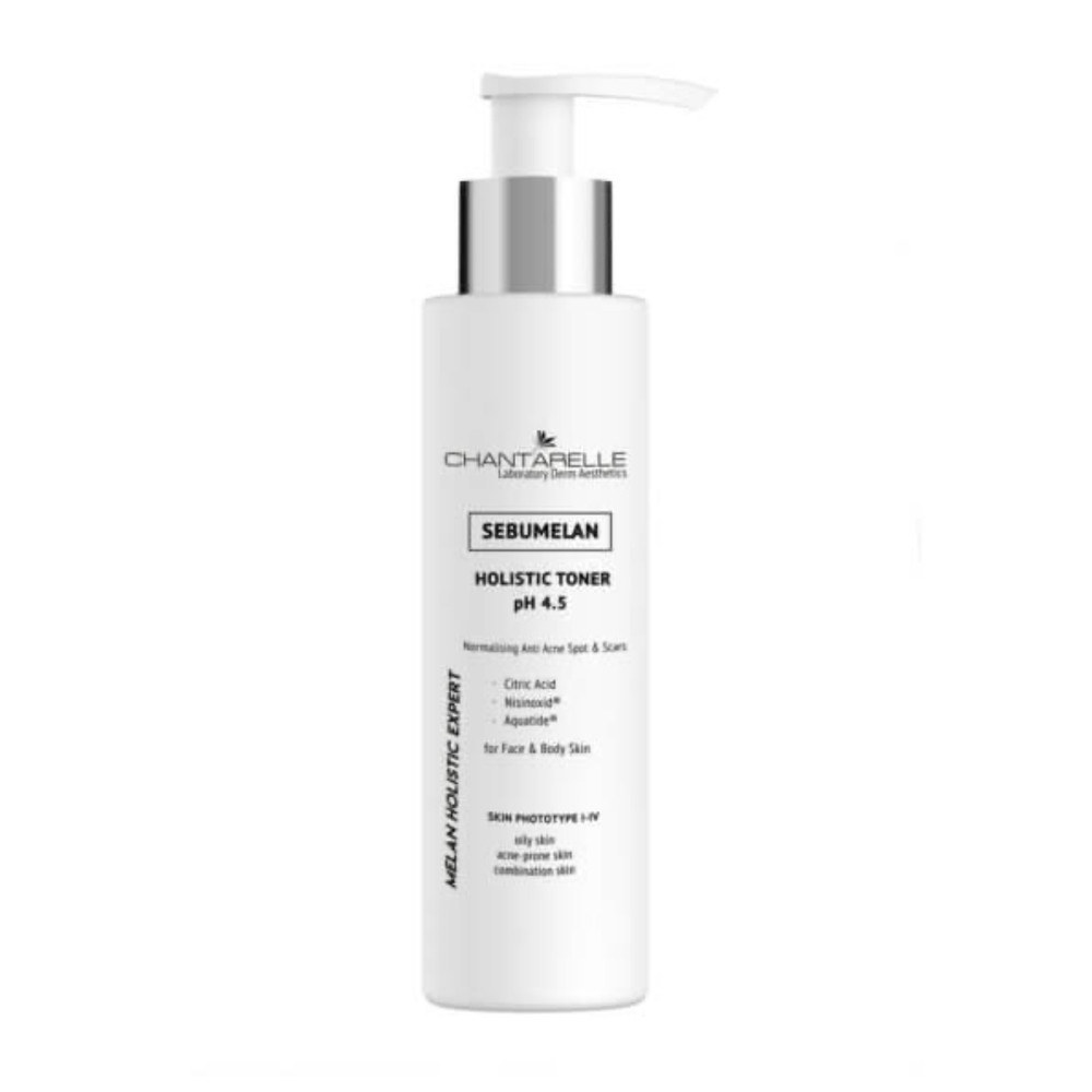 SEBUMELAN HOLISTIC TONER PH 4.5 200ML - Нормалізуючий і освітлюючий тонік