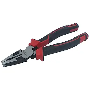 Плоскогубці 41134 Cr-Ni Blacken Polished 50% SAVE POWER 200 мм Haisser, фото 1