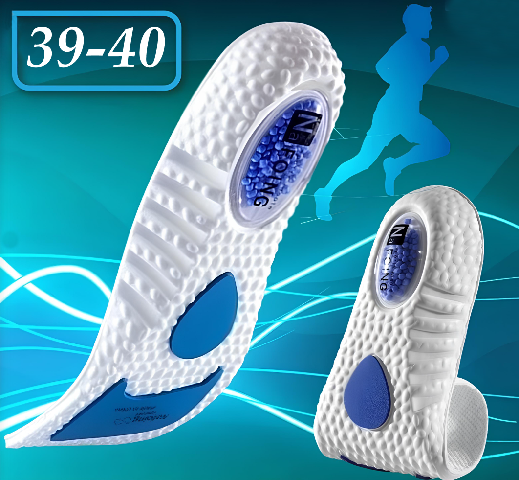 Спортивні амортизуючі устілки з повітряною подушкою Nafoing White Розмір 39-40, фото 1