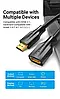 Кабель відео HDMI-подовжувач Vention 8K HDMI 2.1 Extender Male to Female 2 м Black (AHBBH), фото 2