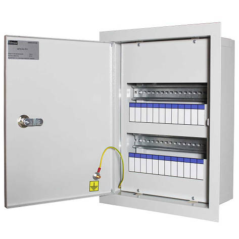 Корпус металевий вбудований ЩРв-24з IP31 310х410х120 Билмакс, фото 1