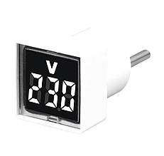 Цифровий індикатор напруги в ел.мережі 5-500В ч.б.шкала