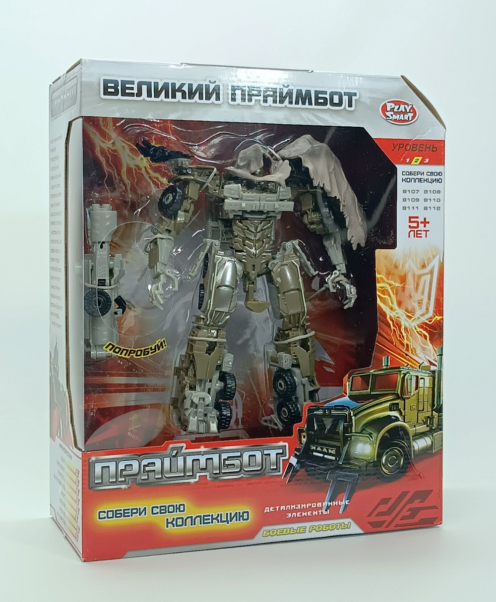 Трансформер Play Smart Великий праймбот «Вантажівка» 14 см 8110, фото 1