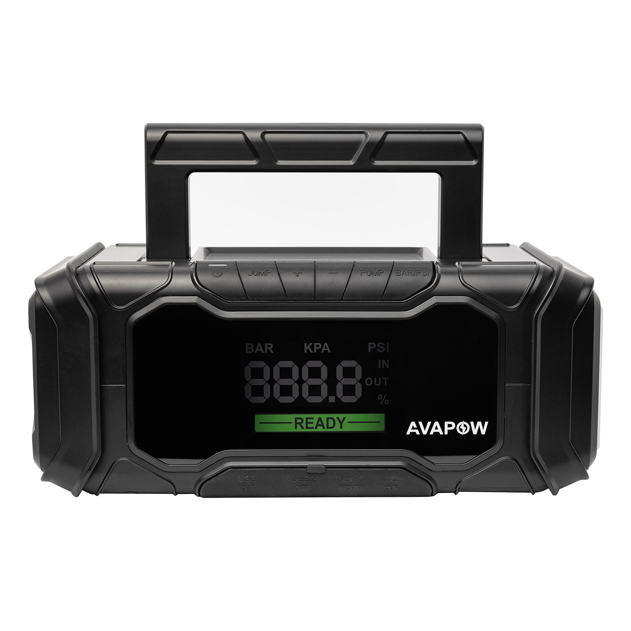 Пусковий пристрій Jump Starter з компресором для авто AVAPOW AP6 (4000A) 74,0Wh/20000mAh