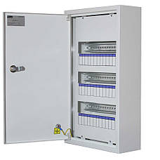 Корпус металевий навісний ЩРн-36з IP31 310х540х120 Билмакс, фото 3