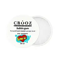 Crooz Холодний крем-парафін для рук та ніг, 50 мл (Bubble Gum)