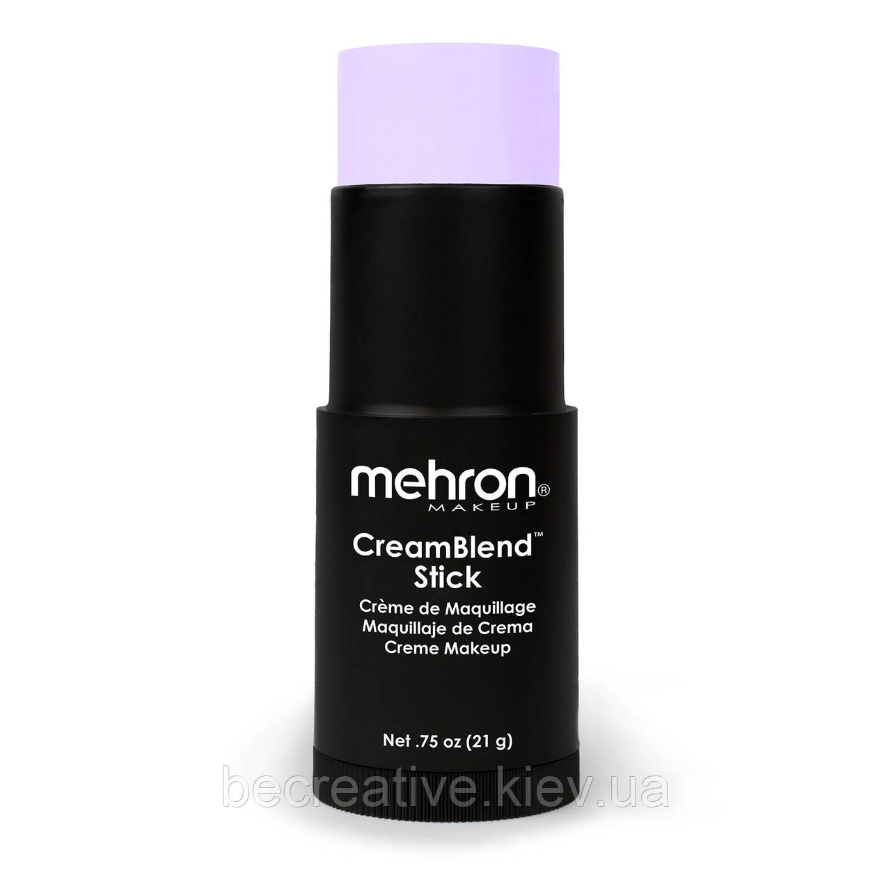 Тональний крем в стіку для обличчя та тіла «CreamBlend stick» Mehron (відтінок Pastel Purple)