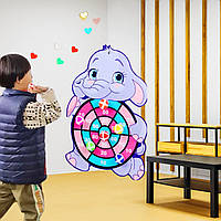 Дитяча іграшка м'який дартс Слоник