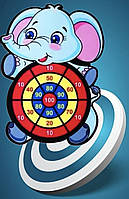 Дитяча іграшка м'який дартс Слоник