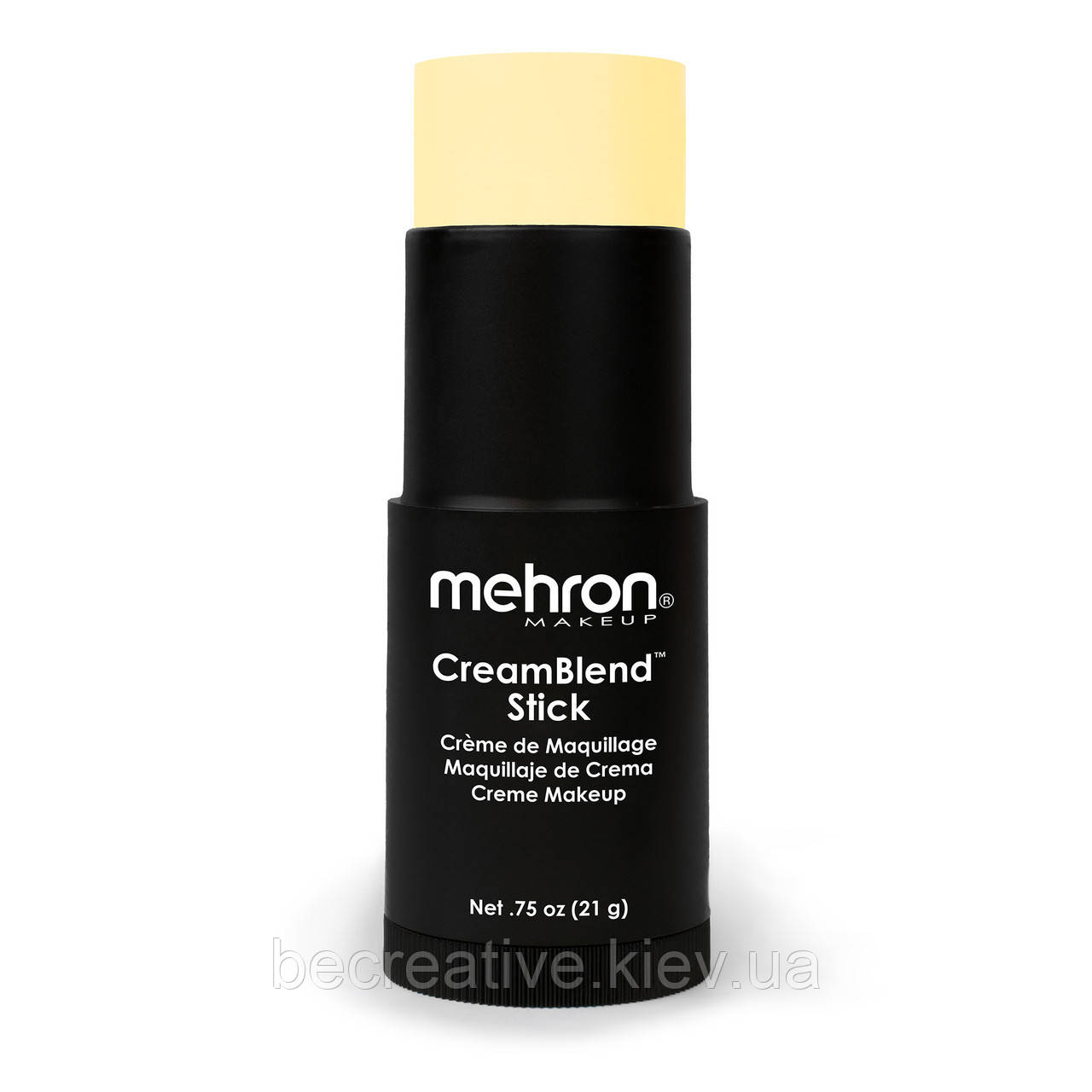 Тональний крем в стіку для обличчя та тіла «CreamBlend stick» Mehron (відтінок Pastel Yellow)