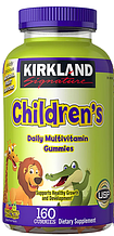 Kirkland Signature Children's Multivitamin для Дітей 160 жувальних цукерок Срок до 09.2025