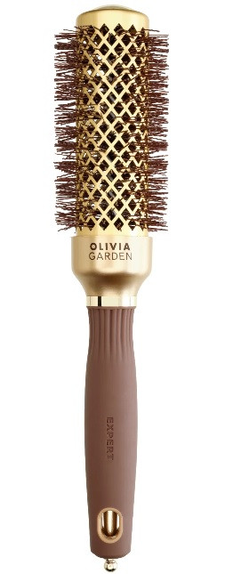 Брашинг Expert Blowout Speed Wavy Bristles Gold&Brown 35 мм OLIVIA GARDEN, фото 1