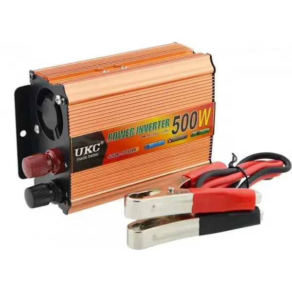 Перетворювач інвертер AC/DC 500Вт 12В UKC SSK-500W