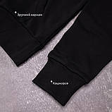 Худі чоловіче "No pain, No gain" (чорний, олива, койот), S, фото 2