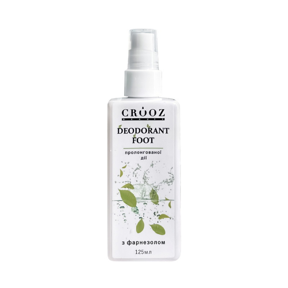 Crooz Дезодорант для ніг Deodorant Foot пролонгованої дії з фарнезолом, 125 мл