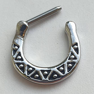 Клікер септум з візерунком PSK-022, фото 2