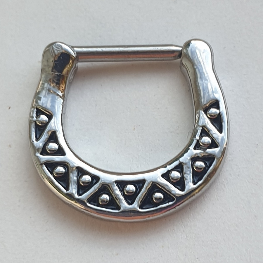 Клікер септум з візерунком PSK-022