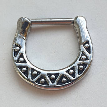 Клікер септум з візерунком PSK-022, фото 1