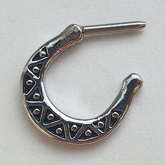 Клікер септум з візерунком PSK-022, фото 3