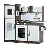 Дерев'яна дитяча кухня у ретро стилі  XL з світлом 92х82х30 см Ricokids 7833 Польща, фото 3