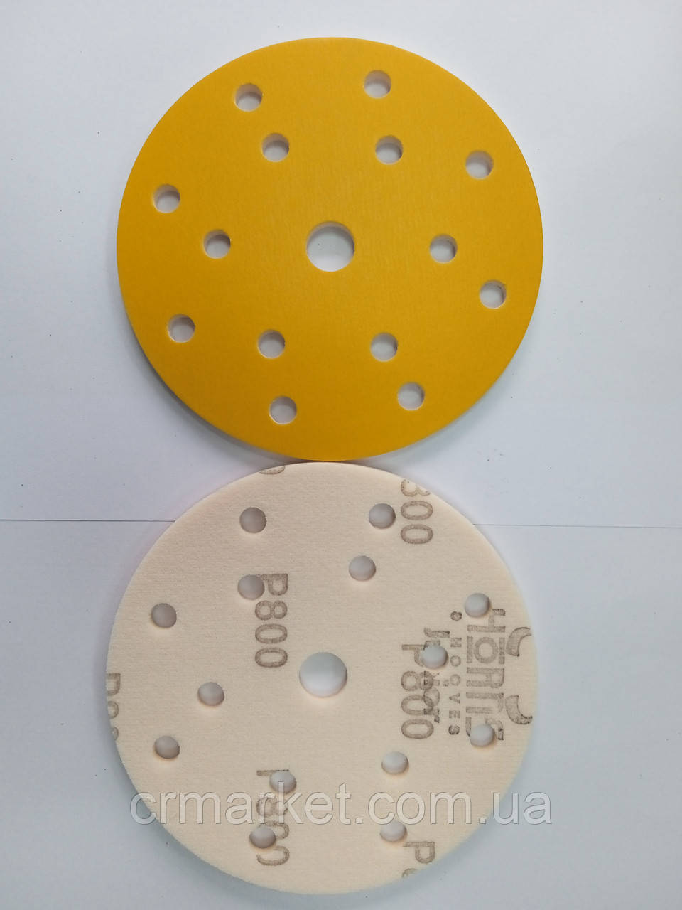 Абразивний диск на спіненій основі CRM HOOKIT JUNIOR, коло діам. 150мм, P600, фото 1
