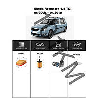 Комплект фільтрів Skoda Roomster 1.4 TDI (2006-2010) WIX