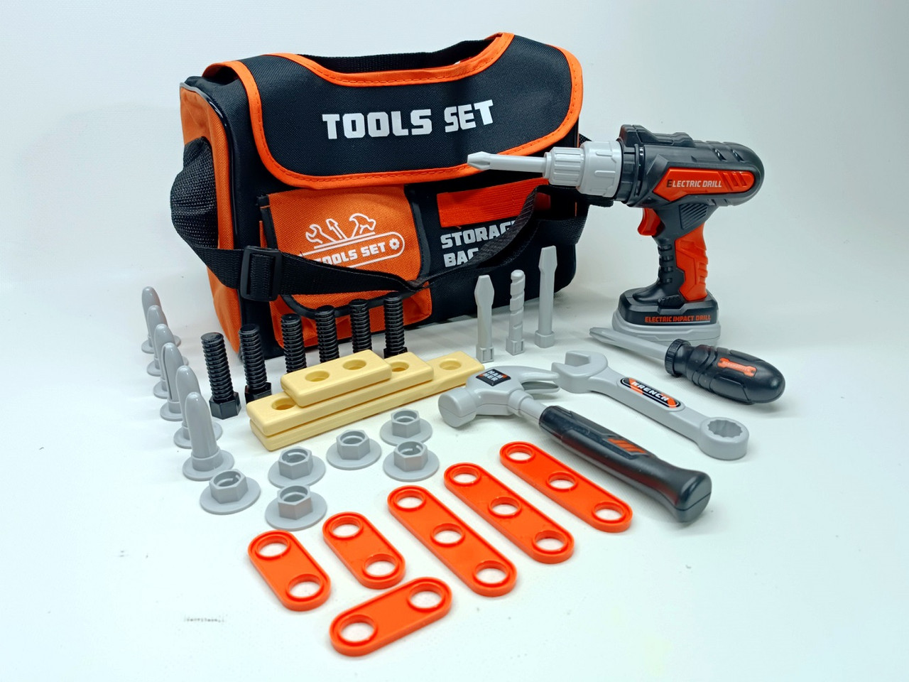 Набір інструментів Shantou «Power Tools» шуруповерт, у сумці 778-62