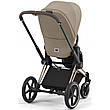 Cybex Priam 4.0 коляска 2 в 1 Cozy Beige шасі Rosegold, фото 7