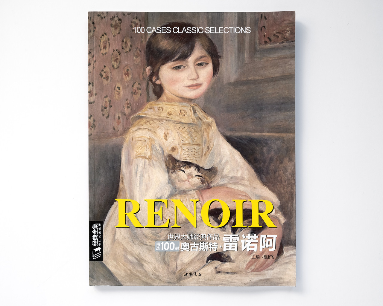 Книги про життя великих художників П'єр-Огюст Ренуар Renoir 100 cases classic selections Подарункові книги про мистецтво