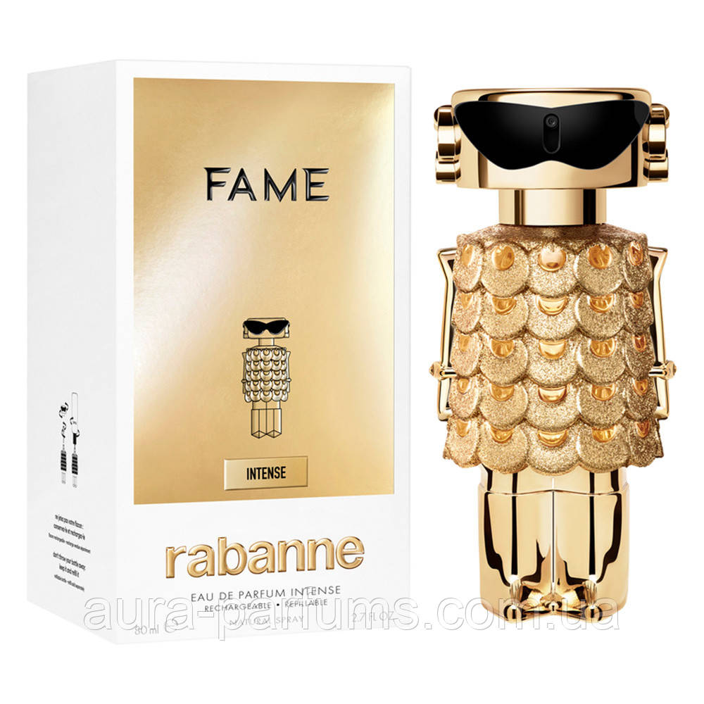 Жіночі парфуми Paco Rabanne Fame Intense (Пако Рабан Фейм Інтенс) Парфумована вода 80 ml/мл