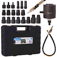 Пневматичний знімач форсунок + адаптери Geko G02654 Польща
