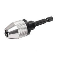 Універсальний патрон для дрилі, шурупокрута Ø 0.3 - 6.5 мм з тримачем 1/4' (6.35 мм) - SLV, фото 2