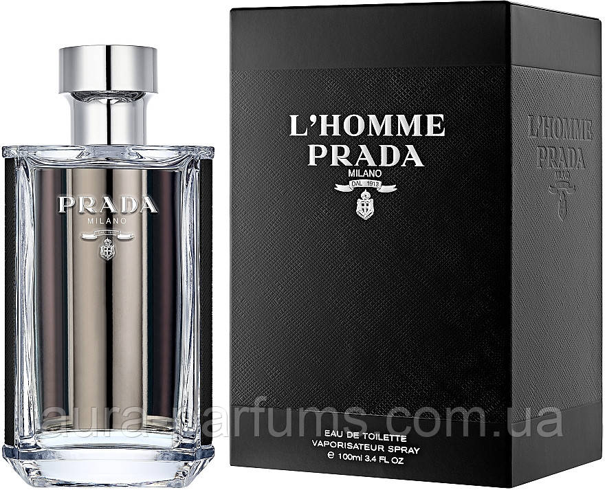 Чоловічі парфуми Prada L'Homme (Прада Л Хом) Туалетна вода 100 ml/мл