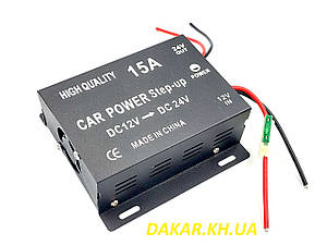 Імпульсний перетворювач напруги 12В-24В 15А