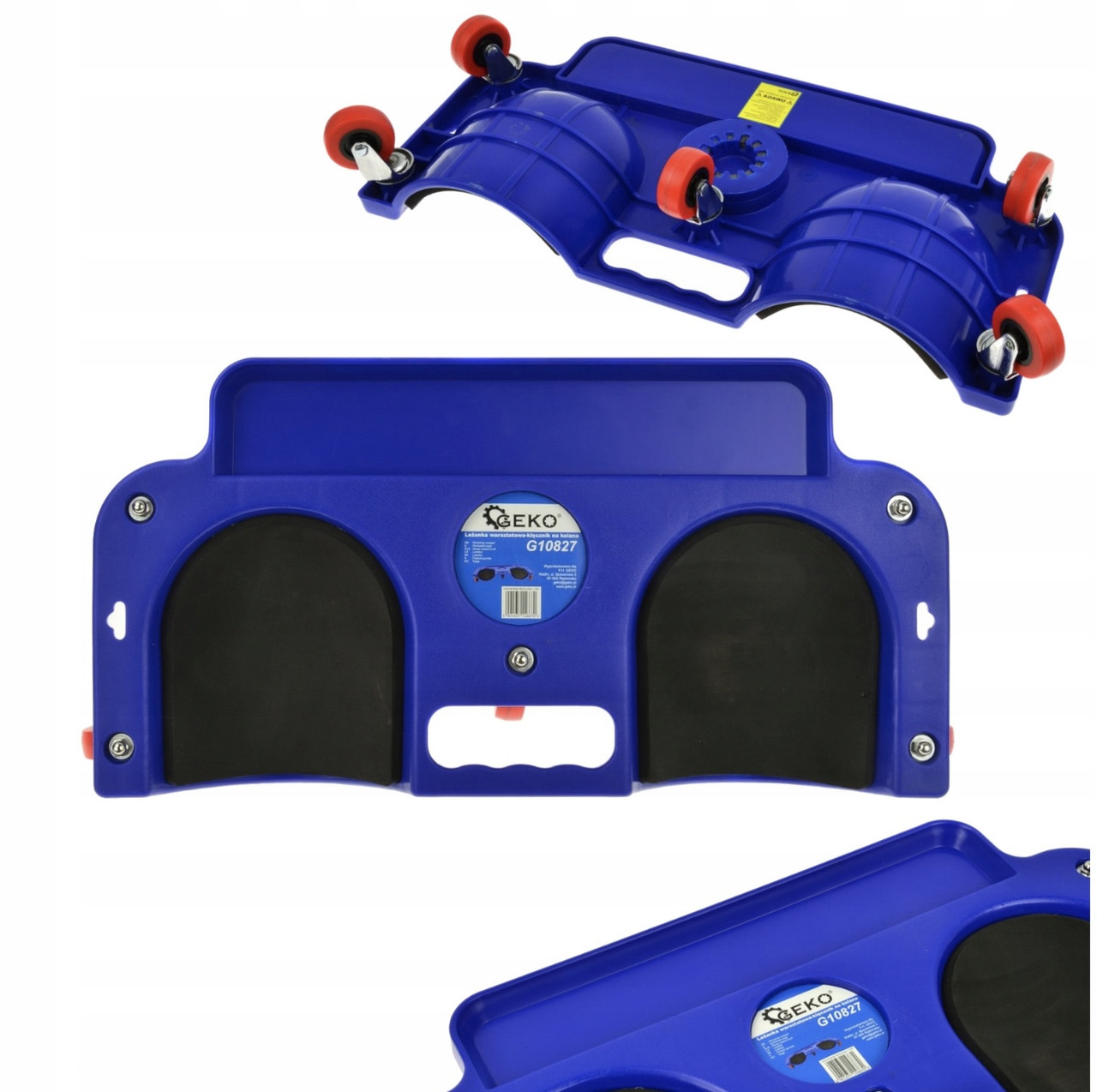 Візок підколінник автослюсаря для майстерні Geko G10827 Польща, фото 1