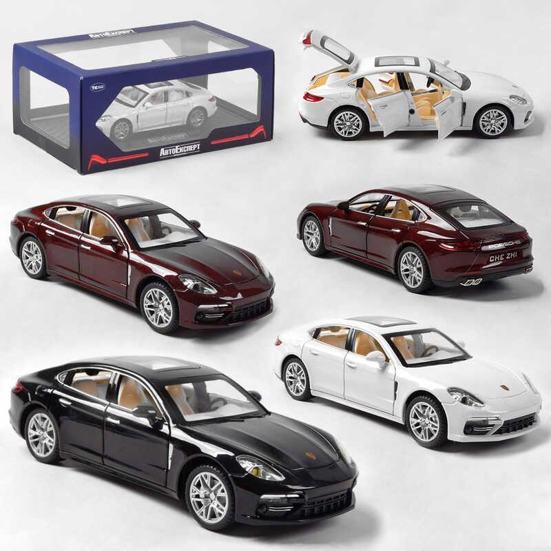 Машина GT - 3136 (24/2) "Авто Експерт Преміум" 3 кольори, металопластик, 1:24, інерція, світло, звук,