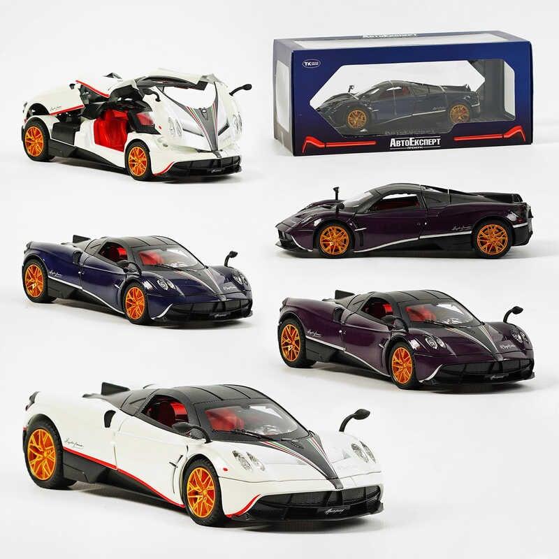 Машинка GT - 01557 (24/2) "Авто Експерт", 3 кольори, металопластик, 1:24, звук, світло, інерція, рухомі