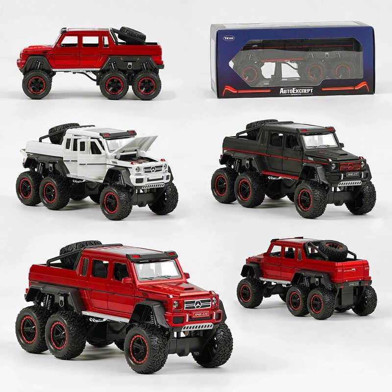 Машинка GT - 07906 (24/2) "Авто Експерт", 3 кольори, металопластик, 1:24, звук, світло, інерція, рухомі