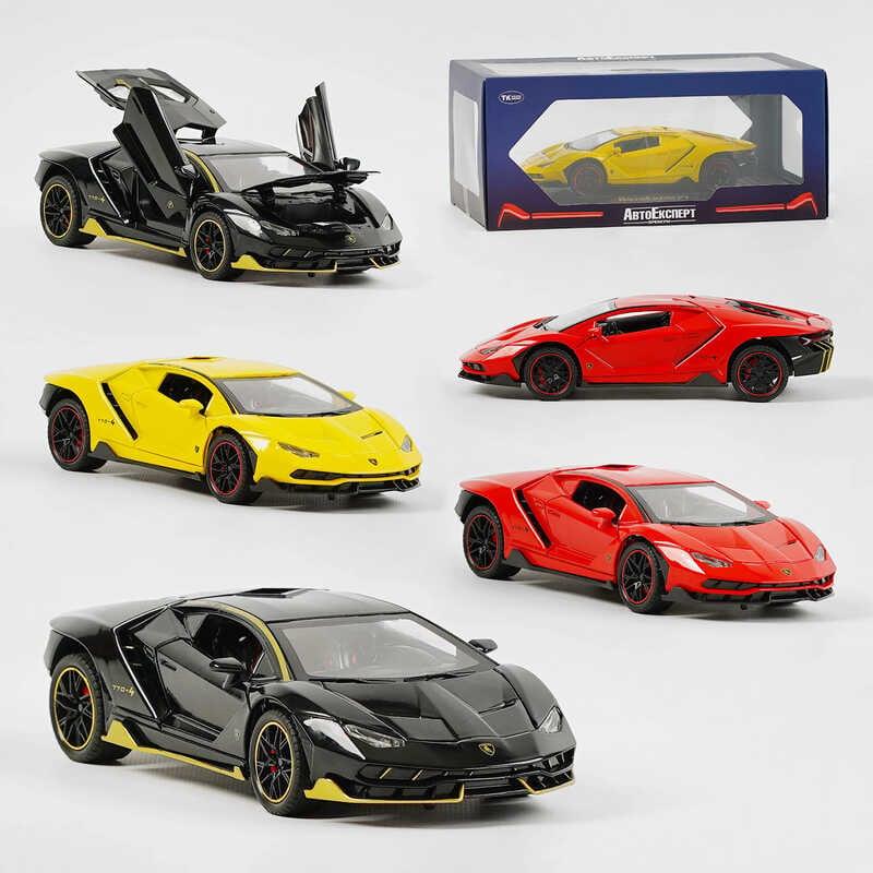 Машинка GT - 01260 (24/2) "Авто Експерт", 3 кольори, металопластик, 1:24, звук, світло, інерція, рухомі