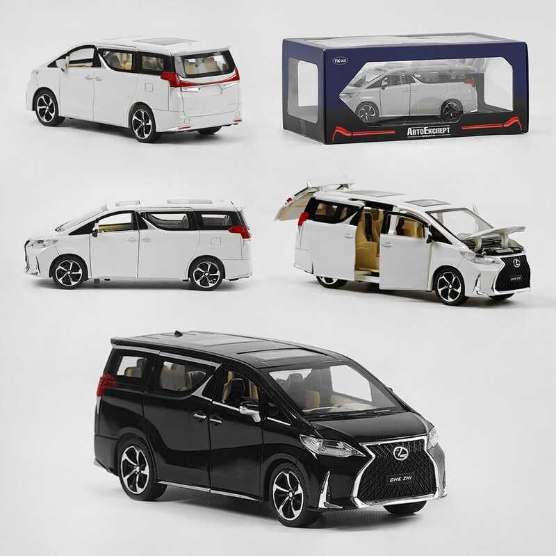 Машинка GT - 09480 (24/2) "Авто Експерт", 2 кольори, металопластик, 1:24, звук, світло, інерція, рухомі