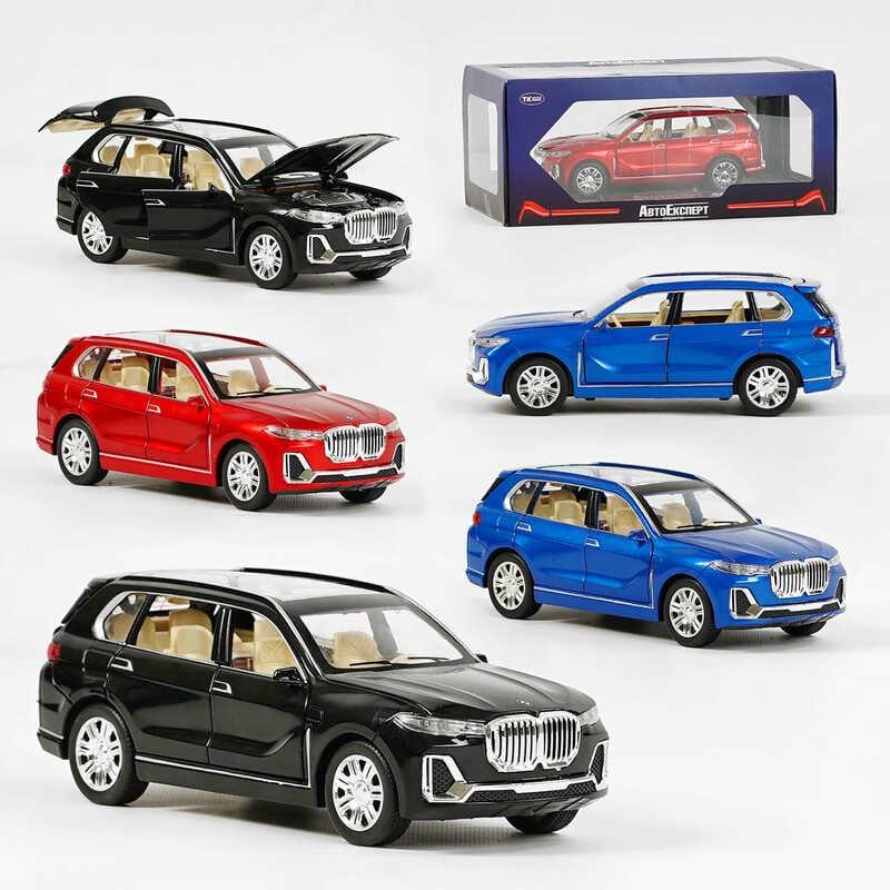 Машинка GT - 05545 (24/2) "Авто Експерт", 3 кольори, металопластик, 1:24, звук, світло, інерція, рухомі