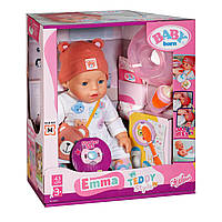 Лялька BABY BORN – ЕММА-ТЕДДІ (43 cm, з аксесуарами)