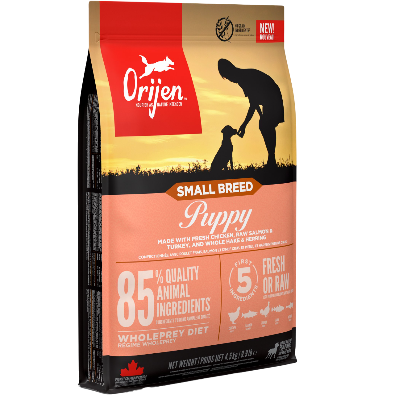 Orijen Small Breed Puppy сухий корм для цуценят малих порід, 1.8 кг