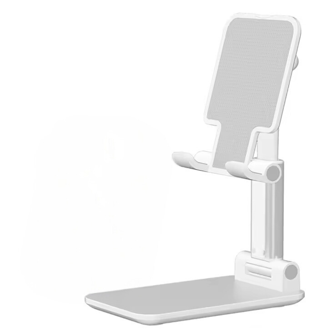 Підставка-тримач настільна для телефону JK006, складна, біла, фото 1