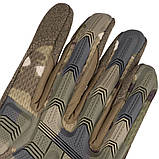 Рукавички тактичні 2E, Full Touch, XL, камуфляж Baumar - Завжди Вчасно, фото 5