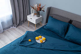 Підковдра Ardesto Mix&Match, 200х220см, 100% бавовна, сатин, синій Baumar - Завжди Вчасно