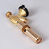 Газова горілка XJ 1600 Вт - посилена, латунь, витрата 120 г/рік, З газоредуктором, фото 3